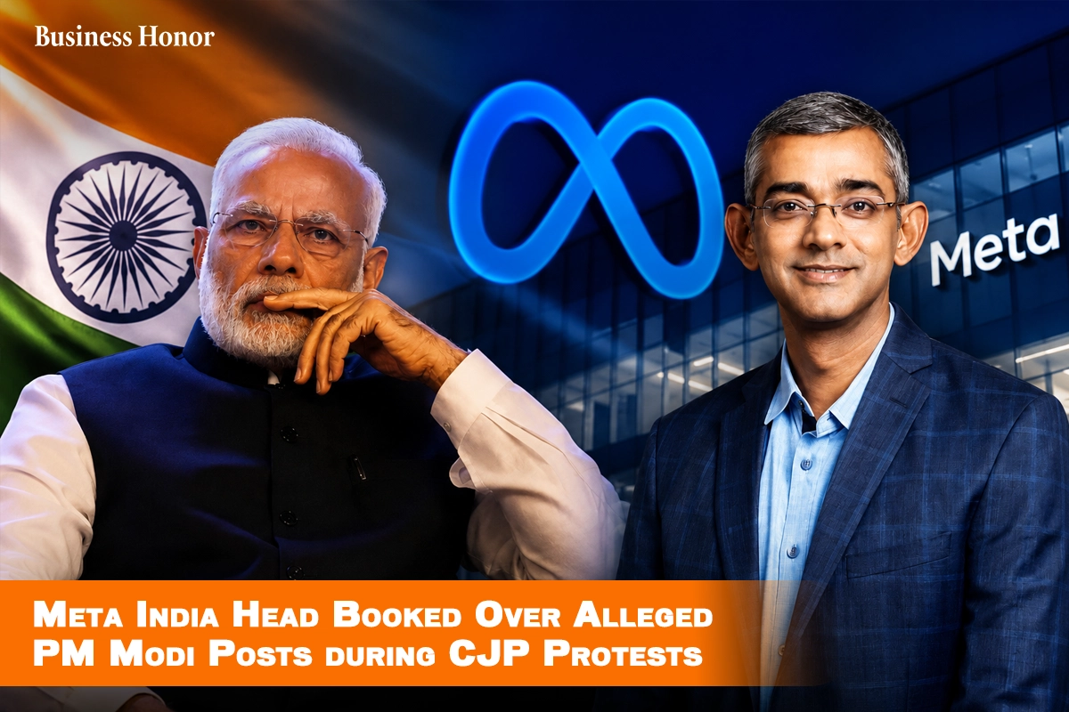  Meta India Head Booked Over Alleged PM Modi Posts during CJP Protests 
